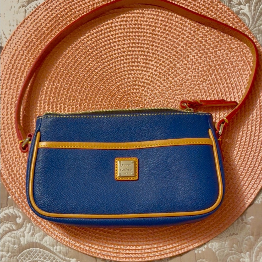 Dooney & Bourke Blue Lola Pouchette Bag
